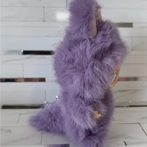 Custom 6” lavender multicolor eyes zimomo - Picture 3 of 5